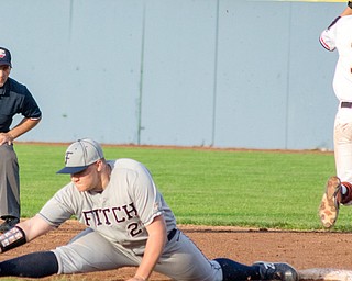 The Austintown Fitch Falcons fell short in their bid in the district semifinals, losing 7-2 to Massillon on Monday in Canton.