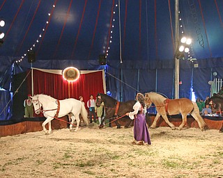    ROBERT K YOSAY  | THE VINDICATOR..Tosca Zoppe  6th generation equestrian show ..The Zoppe Family Circus is returning to the Canfield Fairgrounds May 16-20 for 12 shows..Founded in 1842, the Zoppe Family Circus is a one-ring circus under the big top featuring acrobats, equestrian showmanship, canine tricks, clowns and plenty of audience participation. ...-30-