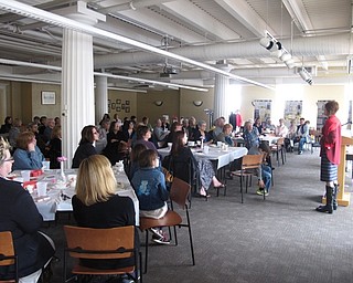 Neighbors | Zack Shively.Rochester City Historian Christine Ridarsky gave a presentation at the Poland library on April 14 on a book she coedited. The program raised funds for the Springfield Capital Campaign for the Springfield library.