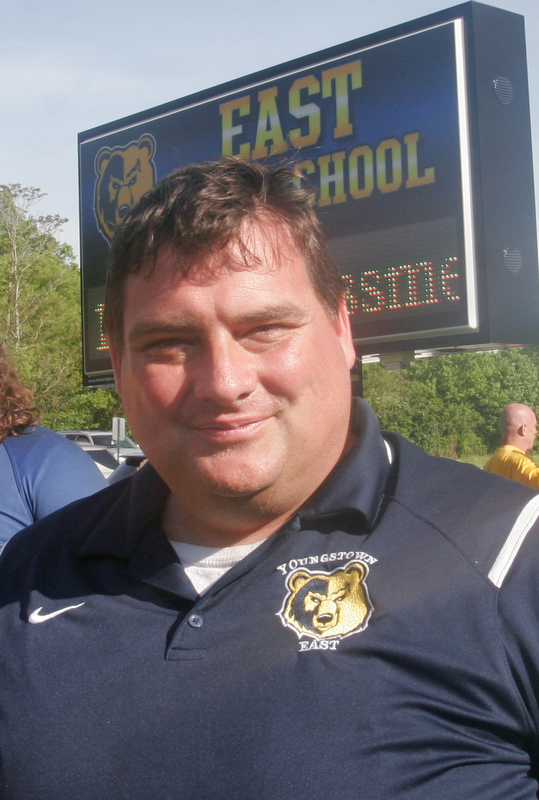 William D. Lewis the Vindicator  East HS rugby coach Bill Burton after winning State Championship 5-20-18.