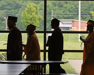 ROBERT K YOSAY  | THE VINDICATOR..South Range Class of 2018Õs , High School Principal Stephen P. Rohan described its 120 graduates a Òone of a kind class.Ó....-30-