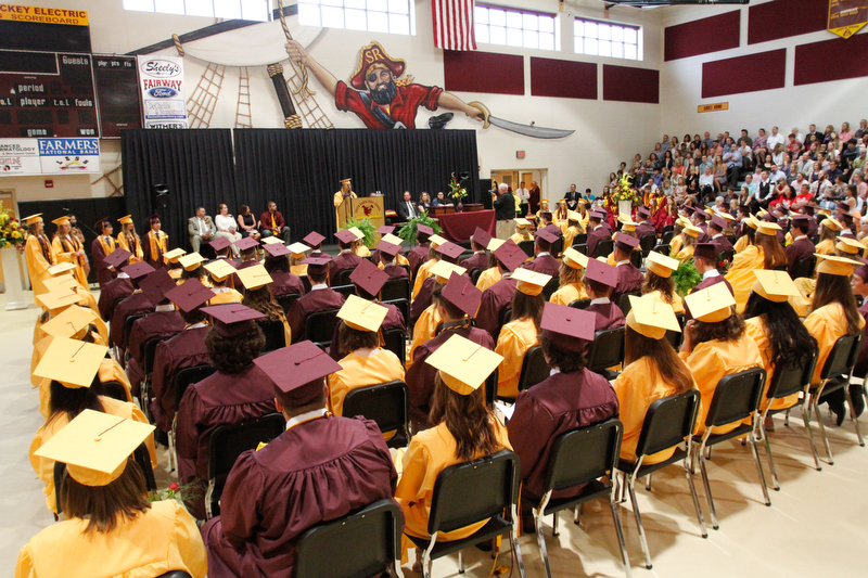 ROBERT K YOSAY  | THE VINDICATOR..South Range Class of 2018Õs , High School Principal Stephen P. Rohan described its 120 graduates a Òone of a kind class.Ó....-30-