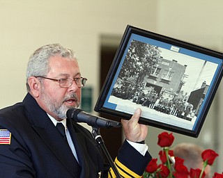 ROBERT K YOSAY  | THE VINDICATOR..Boardman newest firestation #71 on Market Street next to Stadium Drive ..Chief Jim Dorman shows off the FIRST firestation and talks about the history of the department.-30-