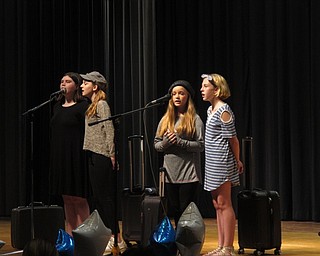 Neighbors | Zack Shively.Poland High School's choir program had a special event on May 19. They invited the families of their students to the school for a dinner and concert. Pictured, an ensemble of middle school choir students performed at the event.