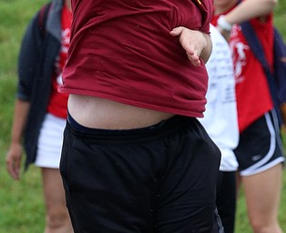 COLUMBUS, OHIO - June 1, 2018, OHSAA Track & Field Championships at Jesse Owens Stadium, Ohio State University-  D2 Mooney's Kyle Jornigan throws 53-01 to take 5th during D3 shotput.  SPECIAL TO | THE VINDICATOR