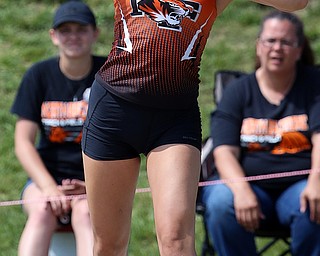 COLUMBUS, OHIO - JUne 1, 2018, OHSAA Track & Field Championships at Jesse Owens Stadium, Ohio State University-  D3 Newton Falls' Izzy Kline throws 46-03' to win the state title. SPECIAL TO | THE VINDICATOR