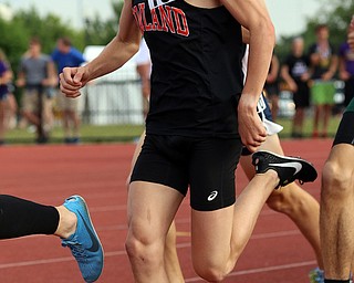 COLUMBUS, OHIO - June 2, 2018, OHSAA Track & Field Championships at Jesse Owens Stadium, Ohio State University-  D1 3200m Howland's Vincent Mauri during his 2nd place state finish. SPECIAL TO | VINDICATOR