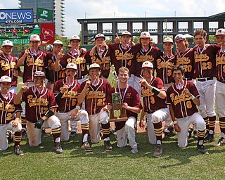 The South Range baseball team won the State Championship on Saturday afternoon defeating Coldwater by a score of 3-2 at huntington Park in Columbus. Dustin Livesay  |  The Vindicator  6/2/18  Columbus