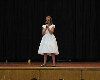 Neighbors | Abby Slanker.A fourth-grade student at C.H. Campbell Elementary School wowed the audience with her performance of “The Cup Song” at the school’s Talent Show on June 6.
