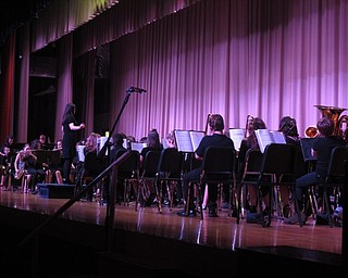Neighbors | Zack Shively.Austintown's fifth and sixth grade bands had their spring concert on May 21 in the Fitch auditorium. Jacqueline Mortimer directed the fifth grade band and Jeremy McClain directed the sixth grade band. Pictured, the fifth grade group performed "Regal March."