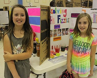 Neighbors | Abby Slanker.Two Hilltop Elementary School fourth-grade students displayed their experiments at the school’s annual Science Fair on May 25.