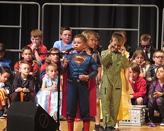 Neighbors | Zack Shively.The second-grade students at Union Elementary performed their spring concert on May 16 at Poland Seminary High School. The show had a movies theme.