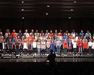Neighbors | Zack Shively.Boardman's West Boulevard and Stadium Elementary fourth grade students performed a concert in the high school's BPAC on May 10 under the direction of music teacher Robert Pavalko.