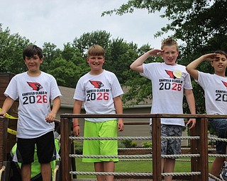 Neighbors | Abby Slanker.A group of C.H. Campbell Elementary School fourth-grade students played on the big ship on the playground at Fair Park during the annual Fourth-Grade Picnic.