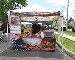 Neighbors | Jessica Harker.Alan Donatelli of Donavitos restaurant and catering sold a variety of food options at this years Celebrate Poland event on June 29 and 30.