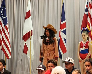 Neighbors | Abby Slanker.A third-grade Hilltop Elementary School student portrayed Annie Oakley during the school’s annual Famous Americans program on May 31.