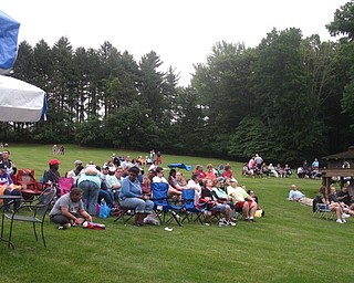 Neighbors | Jessica Harker .A large crowd gathered at the first Live! At the Morley concert on June 20.