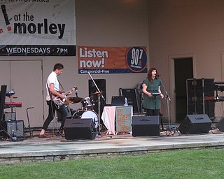 Neighbors | Jessica Harker .By Light We Loom played on June 20 to kick off the 2018 Live! At the Morley concert series at the Judge Leo P. Morley Pavilion.
