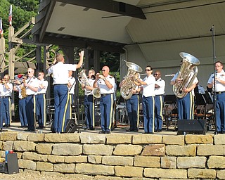 Neighbors | Jessica Harker.The 122nd Army Band played during the Boardman Family Night in the park event June 30.