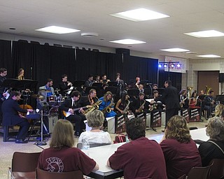 Neighbors | Zack Shively.The spring jazz concert featured all three of the Boardman High School jazz ensembles. Ensemble 3 played second in the line-up and performed three songs, including "Mr. Magic," pictured.