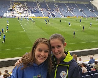 Neighbors | Submitted.Local soccer players McKenzie Avery of Austintown and Ashley Harding of Boardman recently traveled to London, England for a unique training opportunity.