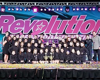 Neighbors | Submitted.Epic Dance Complex competed in the Revolution National Talent Competition on June 24-28 in Pensacola, Fla. They brought home two Victory Cups, a Premier Cup and nine national championship titles in their divisions. Dancers pictured are, from left, (front) McKenna Lewis, Sarah Derosa, Avery McGrath, Sophia Dorris, Hannah Lintner, Ava Briceland, Jeralynn Rudiak, Kalynn Robenolt, Makayla Cohol, Audrina Briceland, Olivia Fennema, Aubrey Bell; (second row) Kelsey Hackstedde, Rylie Connolly, Mia Mangine, Angelina Mrofchak, Grace Carrier, Sarah Mook, Hayley Antal, Karsyn Durham, Emily Beany, Ashley Chmelik, Mia Wilson, Miah Mihalick; (third row) Joellen Mrofchak, Ava Colaluca, Kate Duncko, Maddie Massuri, Olivia Knight, Mackenzie Mackall, Taylor Morgan, Maggie Carrier, Desiree Girardi, Molly Burke, Andrew Derosa, Tommy Porter; (back) Colton Cook, Chloe Simmerman, Riley Burke, Kelsey King, Hannah Antal, Daniella Girardi, Jenna Chmelik, Alyssa Cole, Hannah Henry, Aidyn Connolly and Jenna Benko.