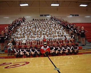 Neighbors | Submitted.The Canfield High School cheerleaders hosted their annual Kiddie Cheer Camp Aug. 6-8, with more than 200 girls from pre-K to eighth grade attending.
