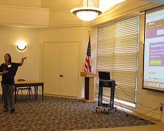Neighbors | Natalie Wright.Librarian Allison Graf, who led the Music Trivia Mondays event at the Austintown library on July 23, spoke about the website kahoot.com which can be used to have your own music trivia night. The website is free to use and offers the ability to make custom quizzes.