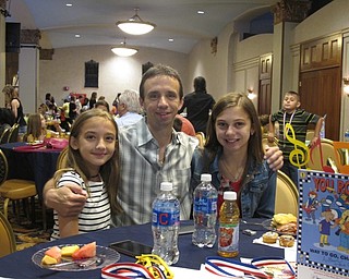 Neighbors | Jessica Harker.Sophia Pasquale, along with Anthony Pasquale and Sienna Pasquale, attended the summer reading program breakfast on July 27 at Stambaugh Auditorium.