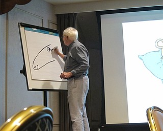 Neighbors | Jessica Harker.Author and illustrator Marc Brown sketched his first version of his now famous character, Arthur, on July 27.