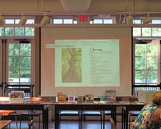 Neighbors | Jessica Harker.A slide show played during the Color Your World event August 10 displaying the relationship between the different chakras, color and energy.