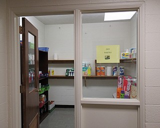 Neighbors | Jessica Harker.The Poland Presbyterian Church hosts a free paper goods pantry on the third Monday of every month out of the church.