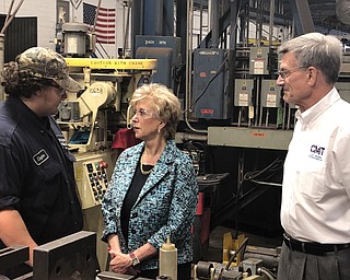 Hundreds of people affiliated with the local business community this morning heard from U.S. Small Business Administration Administrator Linda McMahon. 