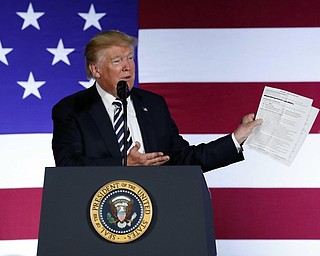 President Donald Trump said Friday that the prospect of North Carolina drawing new congressional districts just weeks before the November midterm elections is “unfair.” A panel of federal judges this week struck down the state’s congressional map, saying Republican state legislators went too far in using political data to preserve GOP-held seats.