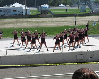 Neighbors | Jessica Harker.Canfield Cheerleaders performed with 16 other schools for the Cheerleading Demonstrations at the Canfield Fair August 29.
