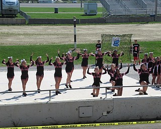 Neighbors | Jessica Harker.The whole Canfield Cheerleading Squad performed together at the Canfield Fair Cheerleading Demonstrations August 29.