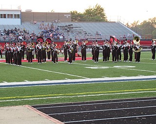 Neighbors | Jessica Harker.The Girard marching band played at the Austintown Fitch stadium on Aug. 27 for the 47th annual Band Night.