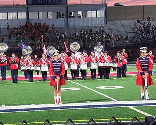 Neighbors | Jessica Harker.The Fitch marching band drum line was featured during the 47th Band Night on Aug. 27.