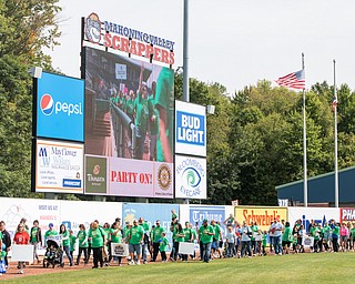 DIANNA OATRIDGE | THE VINDICATOR Eastwood Field in Niles was the site for the Down Syndrome Association's Buddy Walk of the Valley on Sunday.