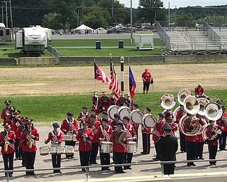 Neighbors | Jessica Harker.The Austintown  Marching Band performed during the Canfield Fair's high school band demonstrations August 30.