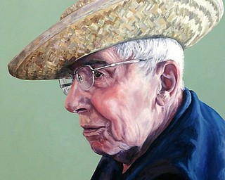 Neighbors | Submitted.Canfield High School art teacher Kate Antal was accepted into the 54th Trumbull Art Gallery Annual Show with her painting “Buppy,” an oil on canvas.