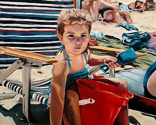 Neighbors | Submitted.Canfield High School art teacher Kate Antal was accepted into the 54th Trumbull Art Gallery Annual Show with her painting “Cape Cod, 1984” an oil on canvas.