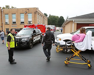  ROBERT K.YOSAY  | THE VINDICATOR.. The Eagle Joint Fire District in conjunction with the Hubbard City Police, Hubbard TWP Police, other area safety forces  including Mercy Health Hospitals and Trumbull Memorial Hospital, St. PatrickÕs Parish Center in Hubbard, Ohio...