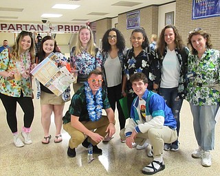 Neighbors | Jessica Harker.Students and staff members dressed as tourists for the annual Spirit Week celebration dress up days on Oct. 4.