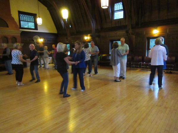 Neighbors | Jessica Harker.Community members attended the Swing Dance class at the MetroParks' Pioneer Pavillion on Sept. 25.