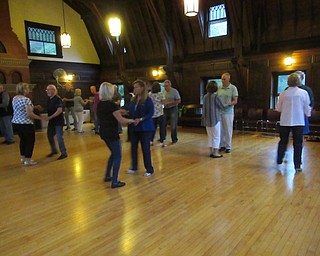 Neighbors | Jessica Harker.Community members attended the Swing Dance class at the MetroParks' Pioneer Pavillion on Sept. 25.