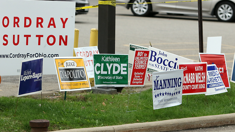 More than 30,000 people voted early in Mahoning County. Monday was the last day to vote early. Polling locations are open from 6:30 a.m. to 7:30 p.m. today.