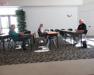 Neighbors | Jessica Harker .Robert Schaeffer. the coordinator of senior services through the Mahoning County Sheriffs office gave a talk at the Austintown library Oct. 17 about fraud and security for seniors.