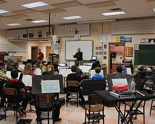 Neighbors | Abby Slanker.The Canfield Village Middle School sixth-grade band, under the direction of Jim Volenik, performed a mini-concert for parents, grandparents, friends and relatives on Oct. 26.