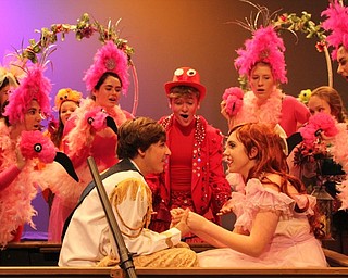 Neighbors | Submitted.Will Arnim, who plays Prince Eric, and Cora Ams, who plays Ariel, sang "Kiss the Girl" during Boardman High School's dress rehearsal.